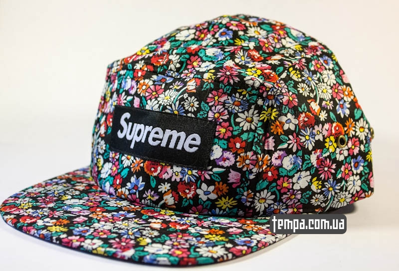 supreme 5 panel flowers
