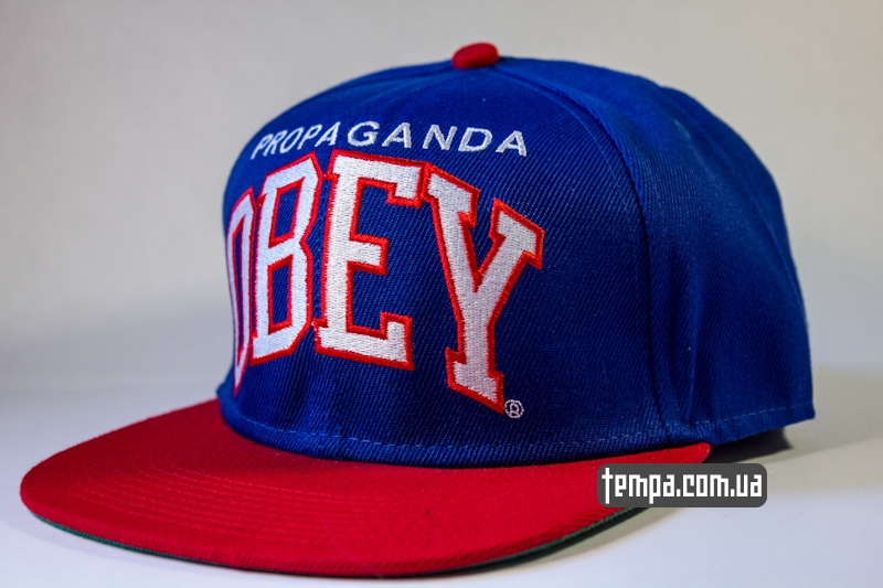 Obey_propaganda_snapback_sinyaya_s_krasnim_kozirkom