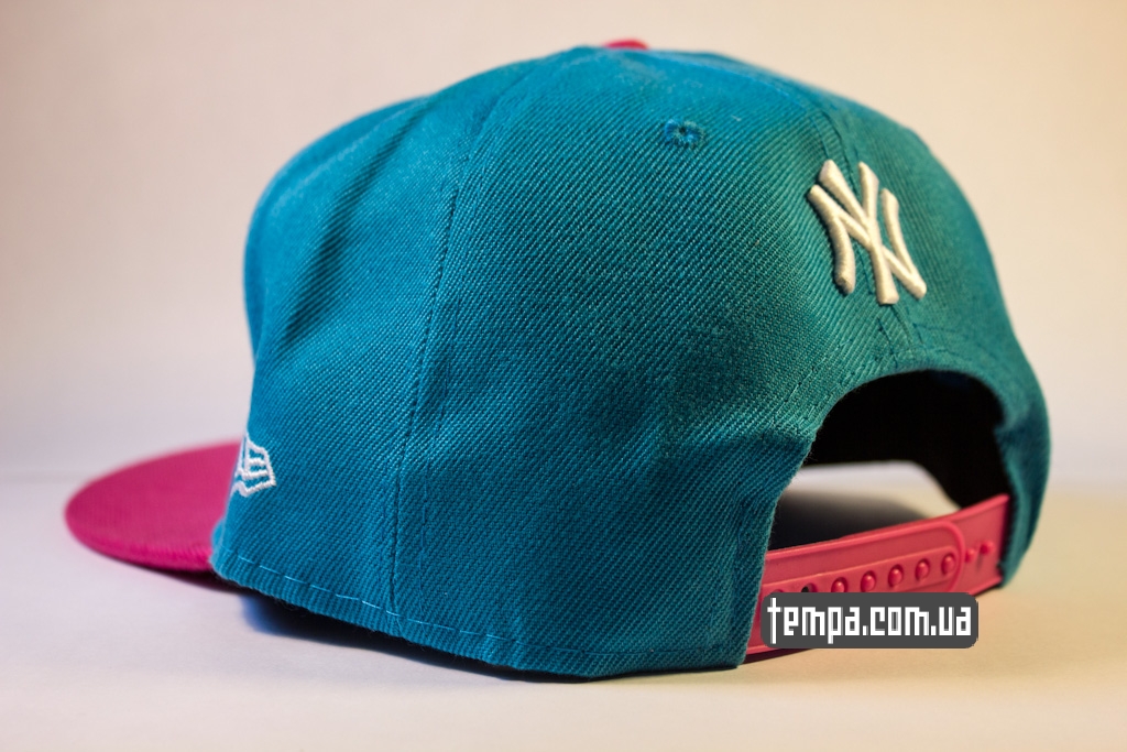 kepa snapback newera yankees new york golubaya s rozovim kozirkom_2