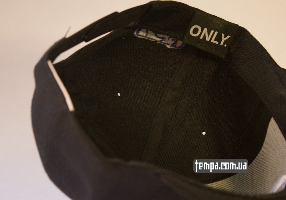 кепка snapback ONLY NEW YORK NY черная бейсболка_5