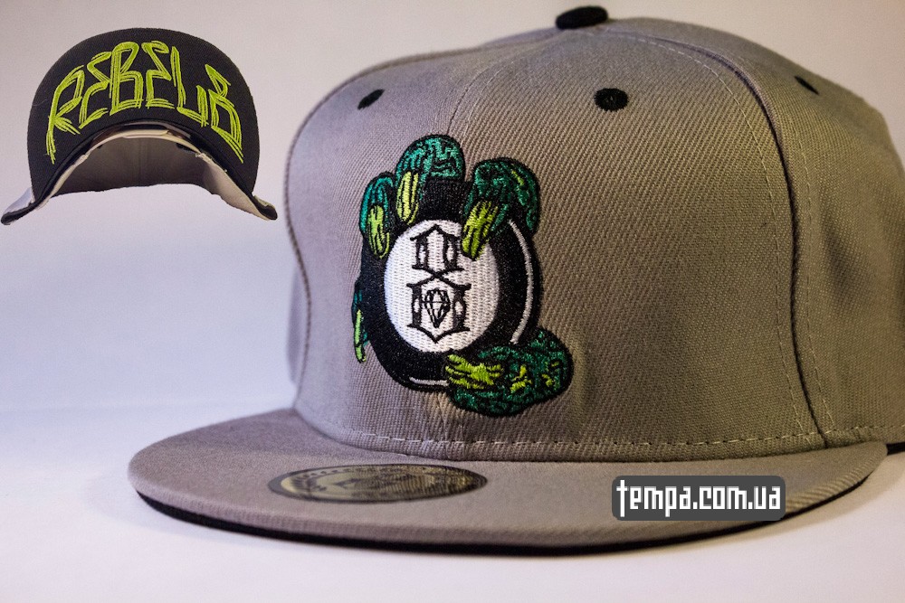 кепка snapback REBEL8 rebel 8 серая оригинальная в украине бейсболка