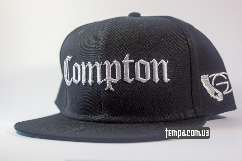 кепка Compton gangster черная купить в украине