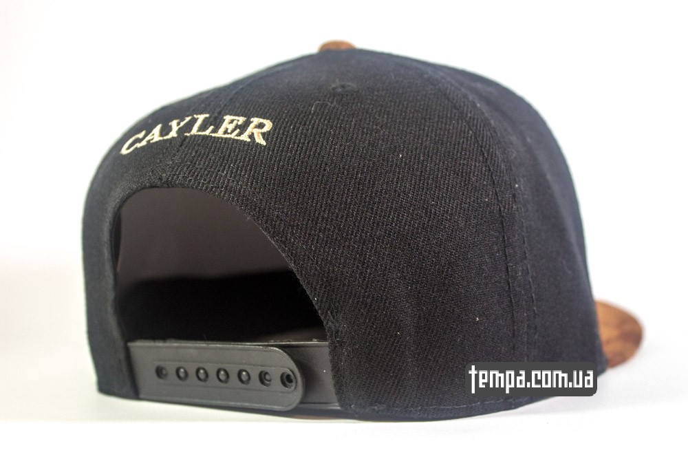 одежда Cayler and Sons в Украине кепка snapback Cayler and Sons черную с коричневым козырьком в украине
