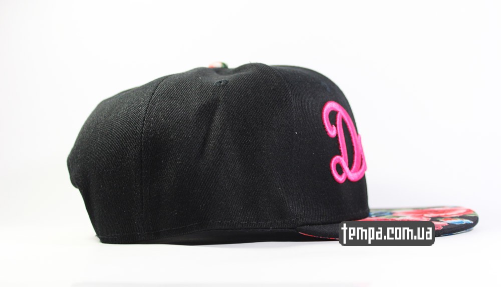 закать кепку snapback DOPE черную с цветами бейсболку в украине купить оригинал