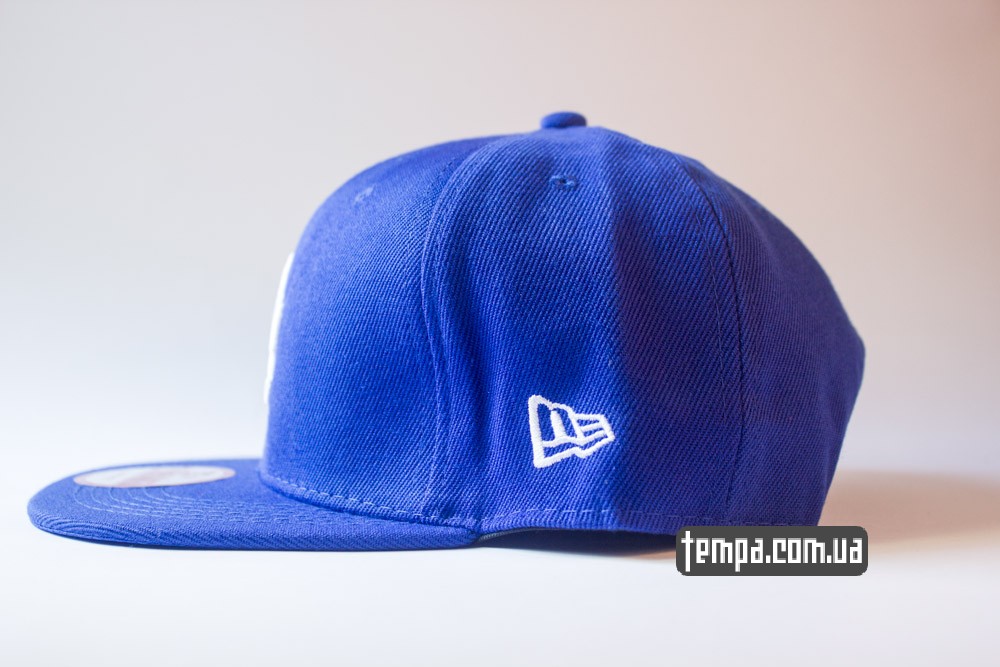 купить кепку snapback LA LOS ANGELES голубую синюю NEW ERA 9 fifty в украине заказать