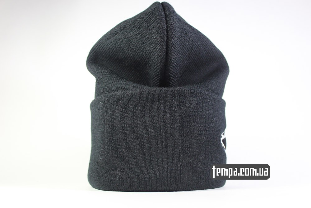 шапка черная женская i am vibes ASOS beanie украина
