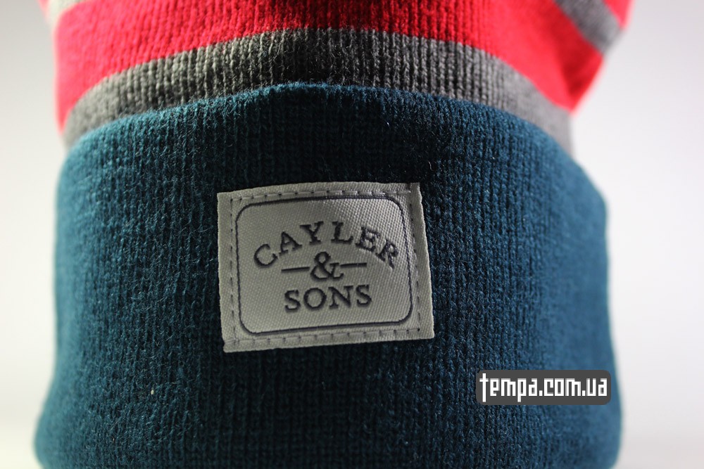 шапк серая зеленая красная Cayler and Sons beanie Crooklyn бини украина