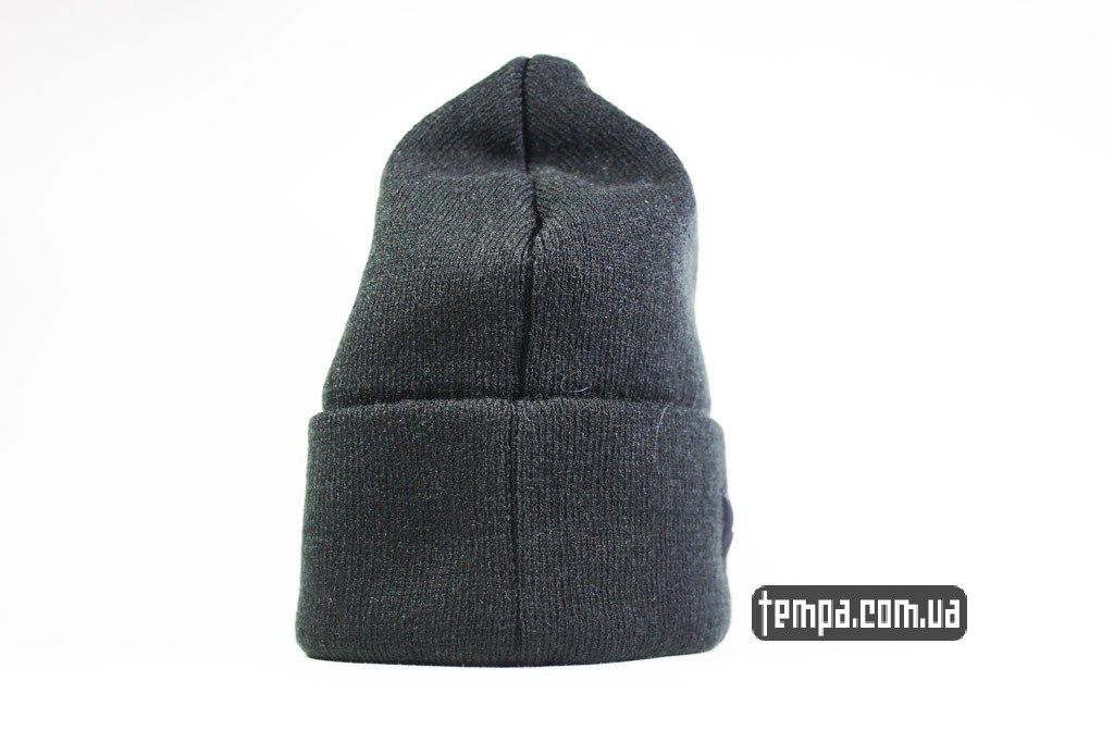 черная шапка теплая зимняя шерсть акрил дикис Dickies beanie USA_