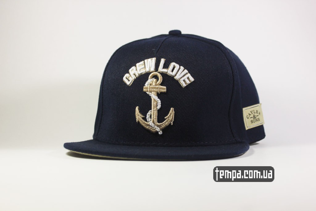 Cayler and Sons CREW LOVE 2015 snapback с якорем купить украина оригинал