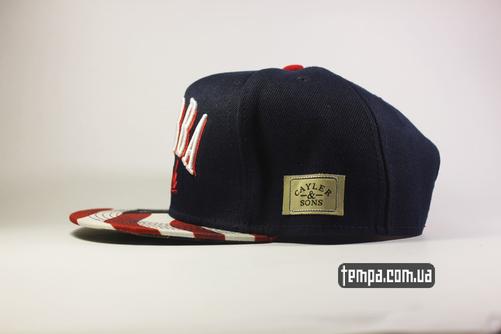 с американским флагом кепка бейсболка купить украина snapback Cayler and Sons Bubba Kush AMERICA USA