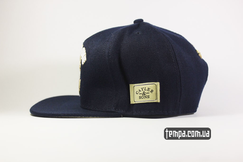 темносиняя кепка бейсболка реперка Cayler and Sons CREW LOVE 2015 snapback_