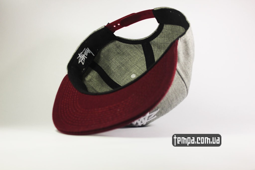 купить кепку stussy оригинал коричневую с серым США америка одежда украина
