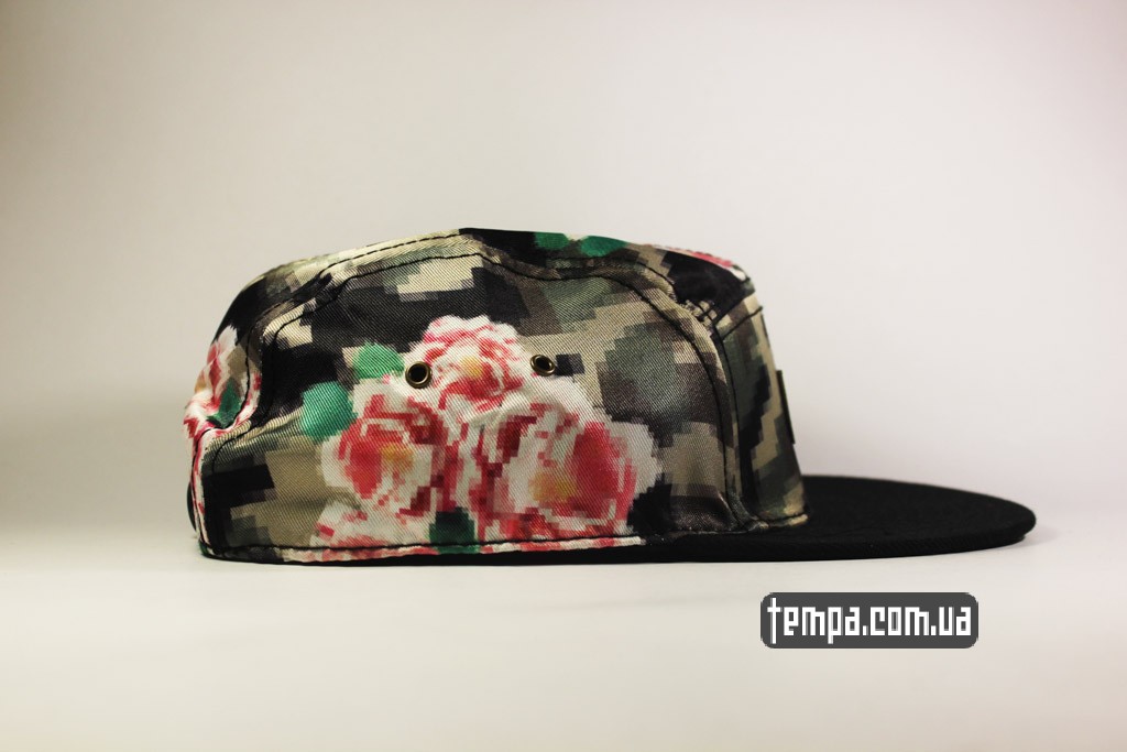 пятиппанельная кепка пять панелей бейсболка 8bit snapback 5 panel cap cayler and sons оригинал одежда украина
