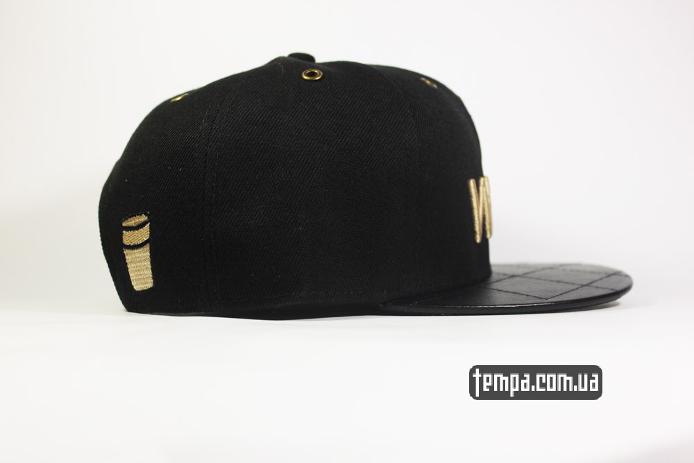 черная кепка бейсболка snapback weezy black gold cayler and sons оригинал украина купить
