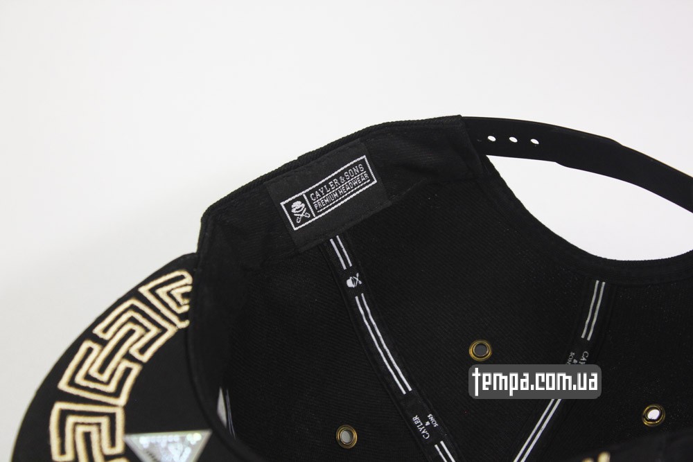 оригинальная кепка бейсболка snapback weezy black gold cayler and sons