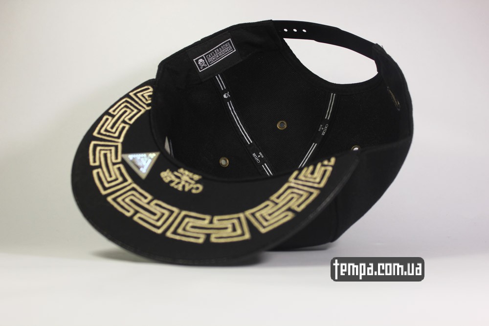 snapback weezy black gold cayler and sons черная бейсболка оригинал купить