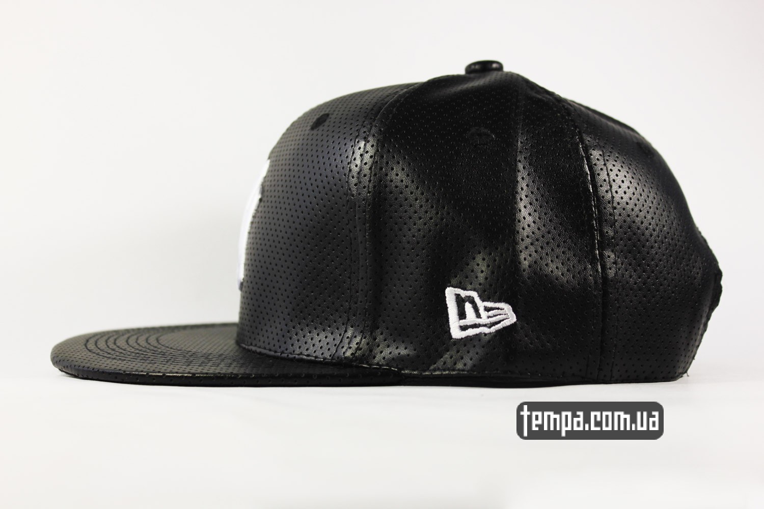 бейсболка черная оригинал США черная кажаная бейсбокла snapback NEW YORK NY Yankees Oldschool new era
