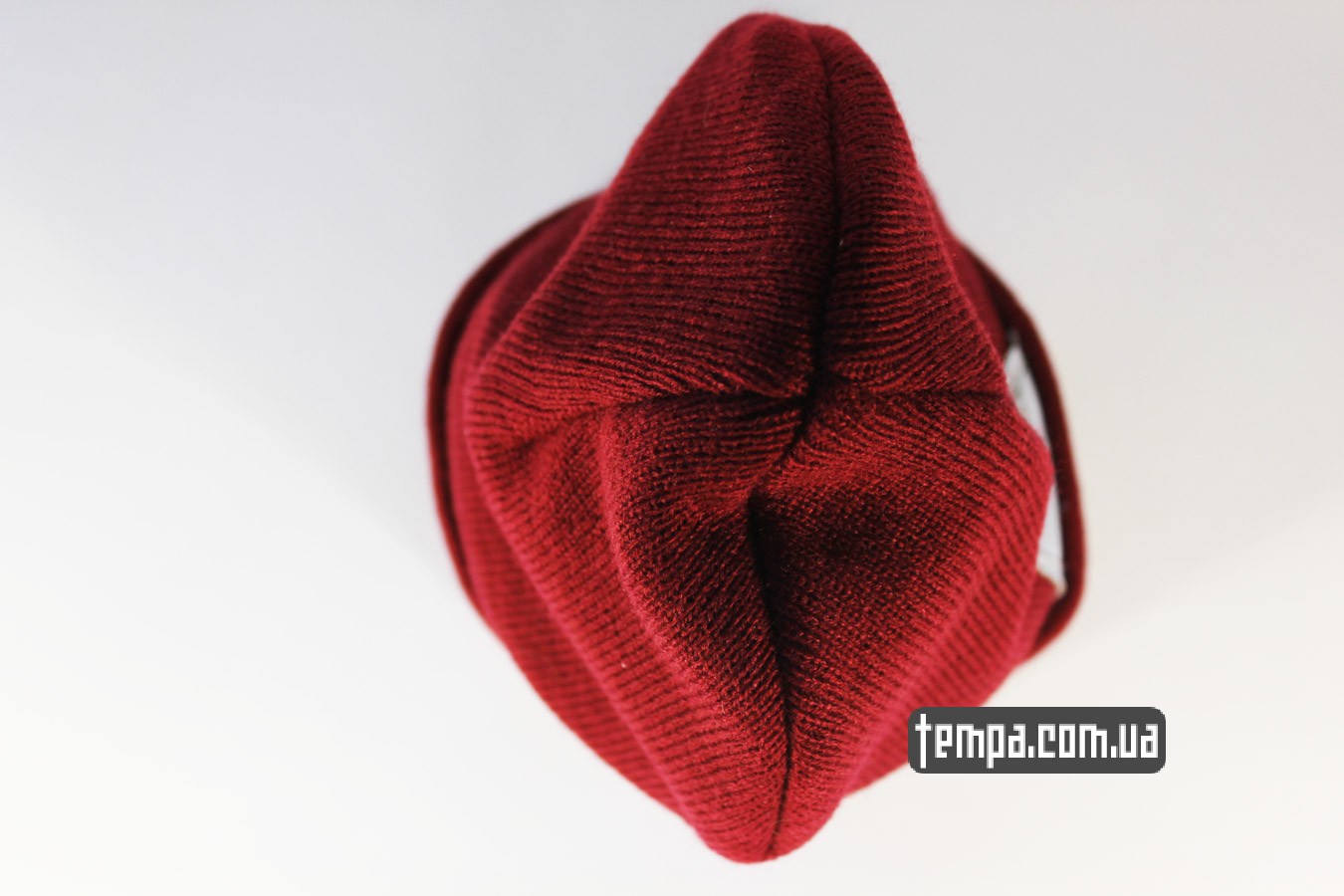 кот показывает средний палец ripndip nermal бордовая шапка beanie