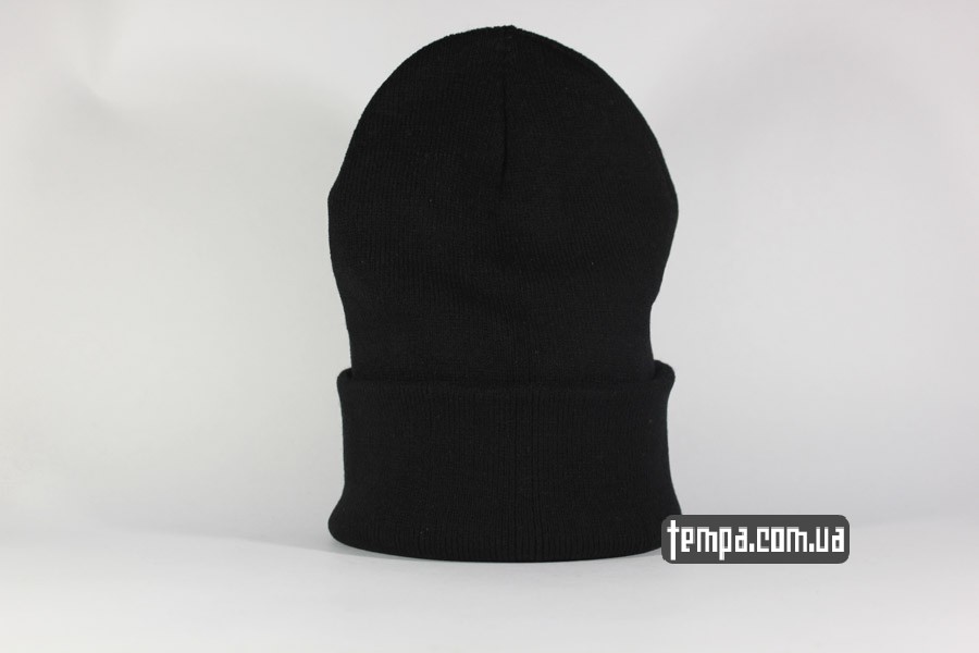 мужская женская гангстерская шапка beanie stussy oldschool USA черная бини