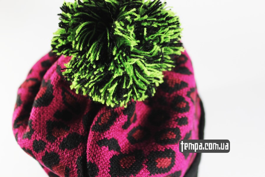 украина купить магазин шапка beanie mishka мишка с глазом розавая бордовая