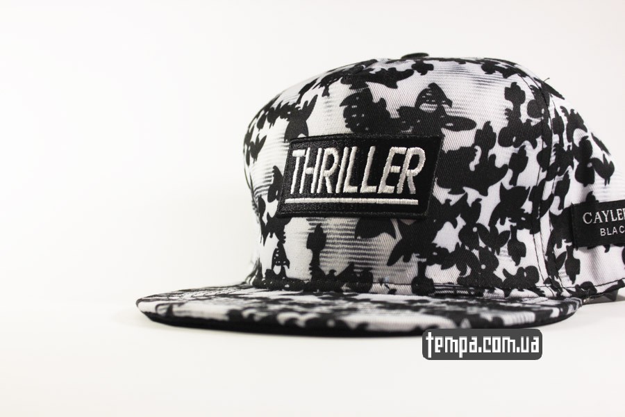 кепка snapback thriller cayler and sons black edition