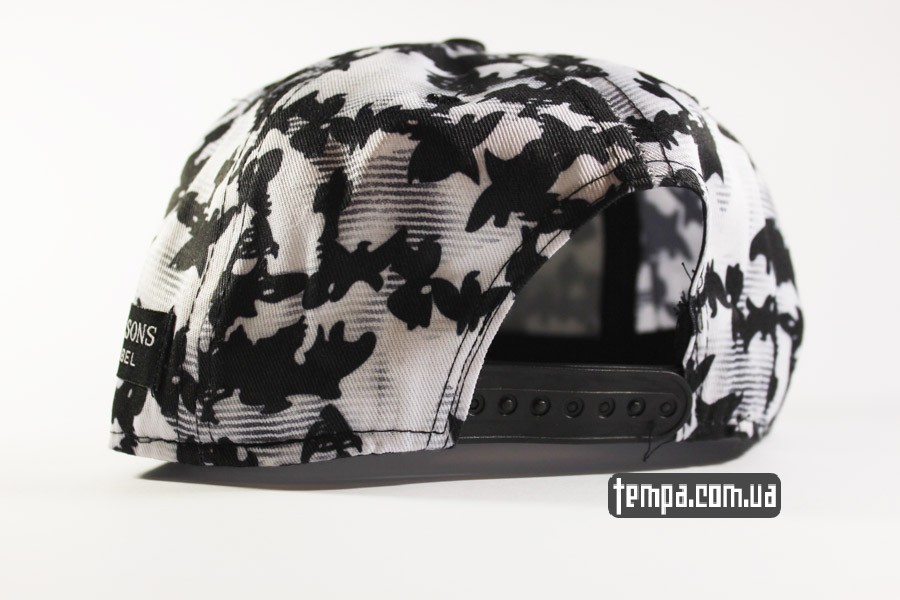 вороны кепка бейсболка реперка кепка snapback thriller cayler and sons black edition