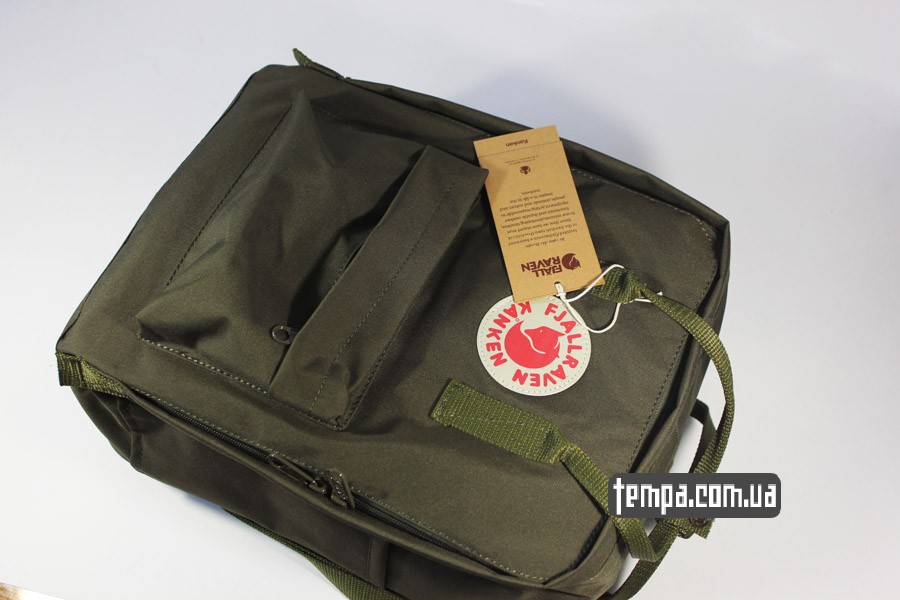 лиса лисица рюкзак kanken FJALL RAVEN хаки купить оригинал