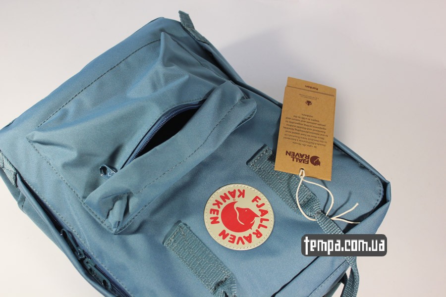 оригинал молодежный рюкзак kanken FJALL RAVEN голубой