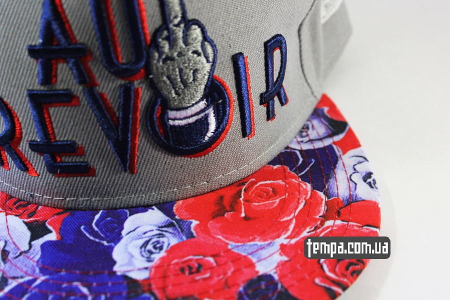 фак fuck одежда кепка snapback aurevoir оревуар средный палец cayler sons серая