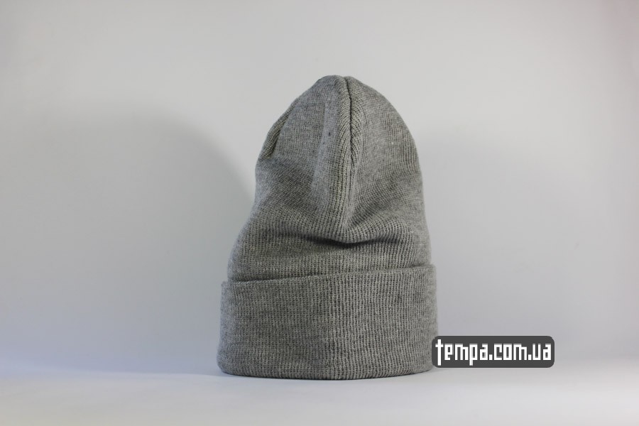 шапка чисто серая beanie ASOS украина купить