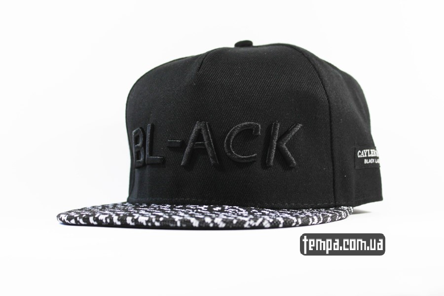 кепка бейсболка snapback BLACK Cayler and SOns купить украина