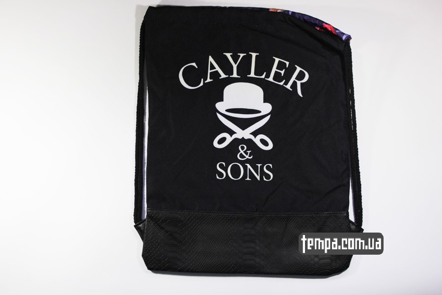 оригинальная сумка мешок cayler and sons amsterdam blazin city с цветами