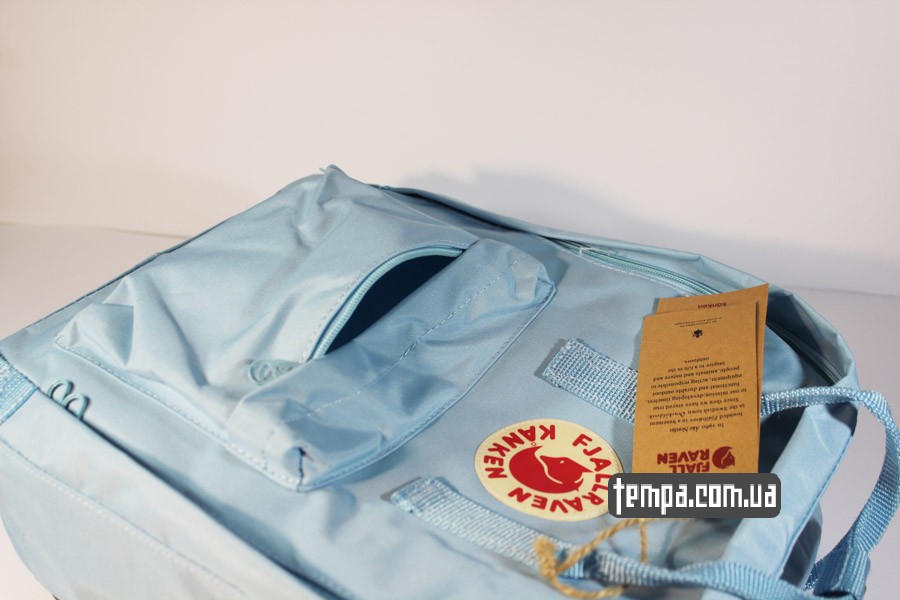 оригинал украина рюкзак fjallraven kanken светло голубой blue backpack