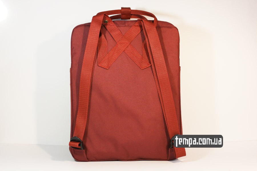 мужской украина оригинальный рюкзак kanken fjallraven красный бордовый