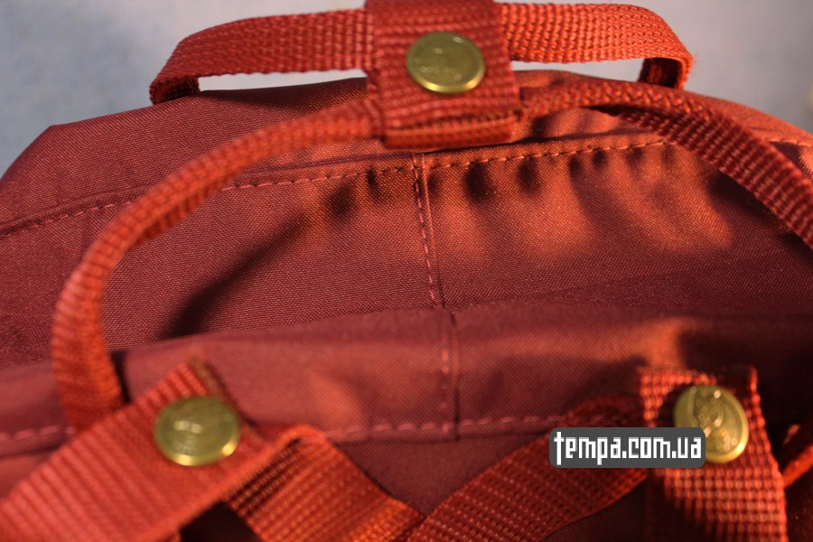 настоящий оригинальный рюкзак kanken fjallraven красный бордовый