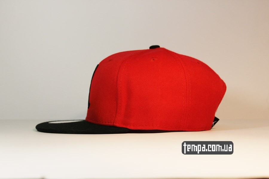 баскетбольная одежда кепка snapback jordan jump красная newera 9fifty