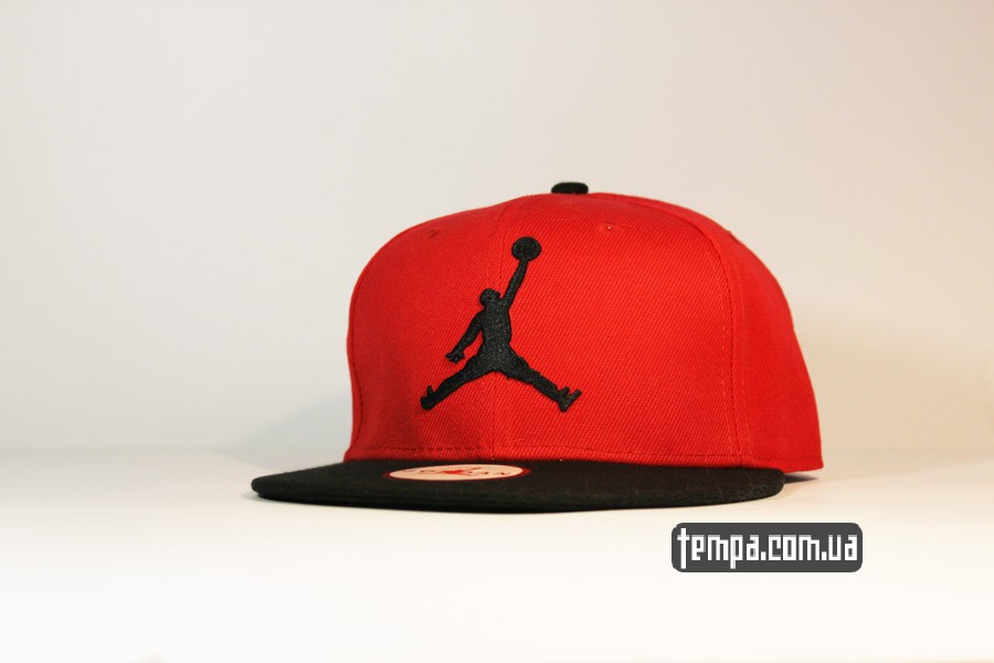 кепка snapback jordan jump красная newera 9fifty
