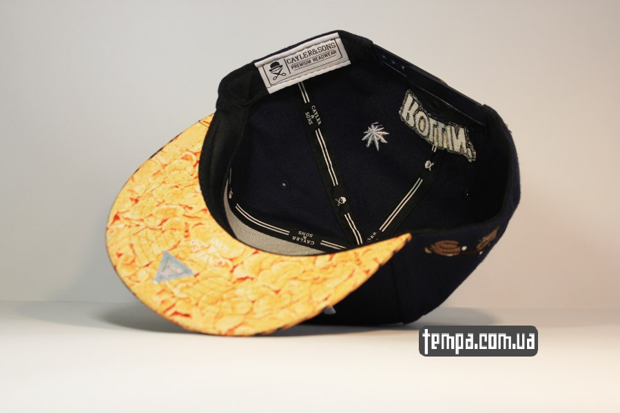 снепбеки реперки кепка snapback killa kush cyler sons синяя
