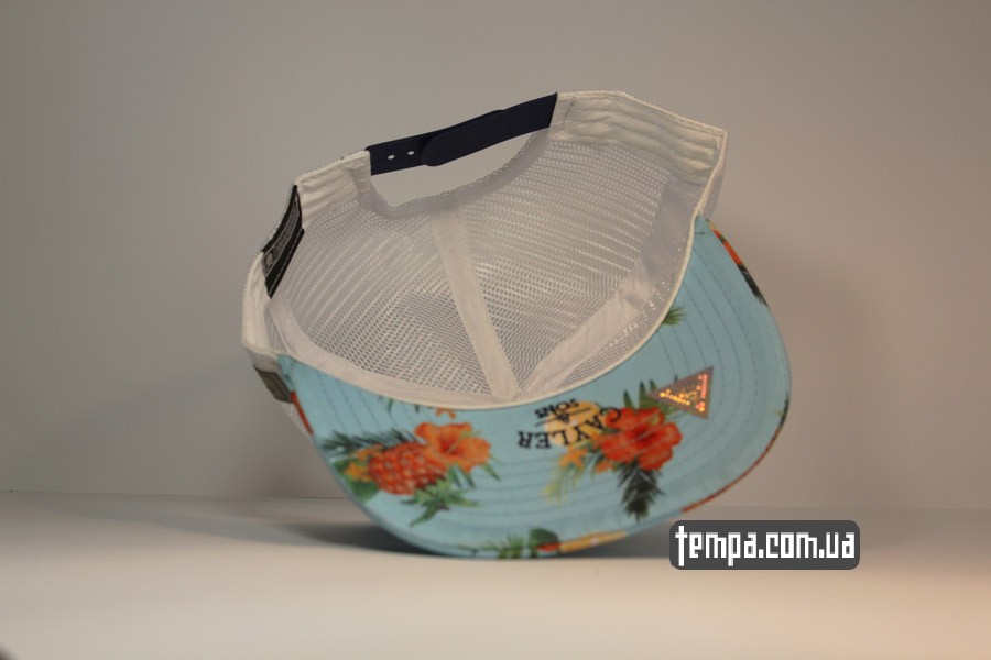 яркая летняя кепка trucker snapback с ананасом cayler sons ananas