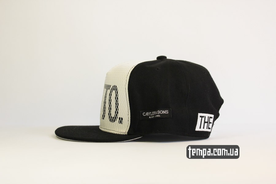 гетто украина реперки кепка snapback GHETTO с сеточкой белая Cayler Sons