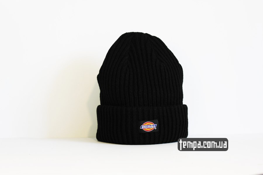 шапка dickies USA Beanie черная купить Украина