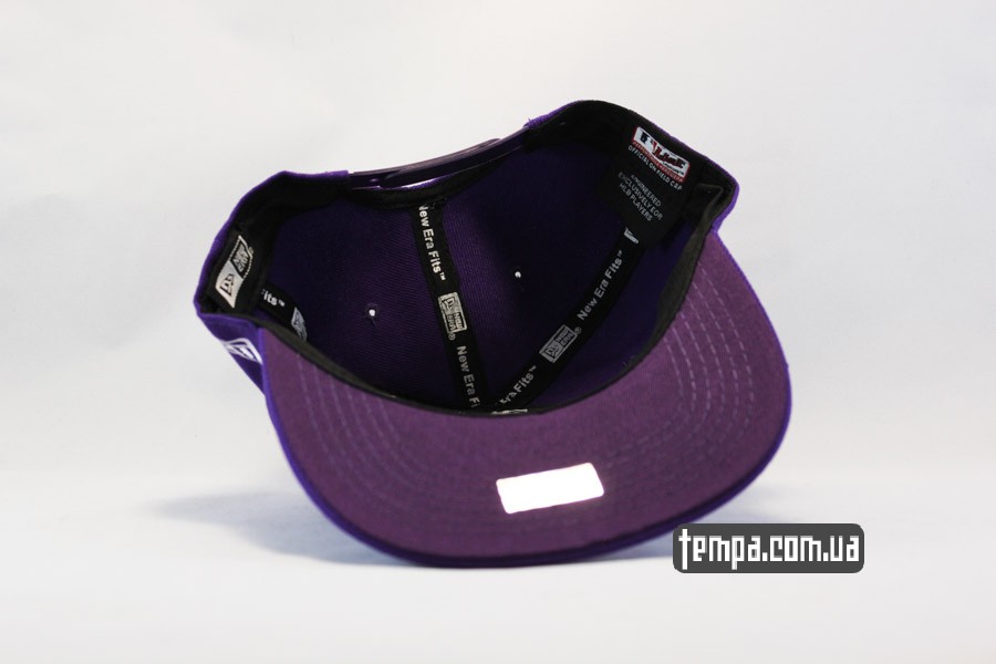 бейсболки Украина кепка snapback LA Los Angeles New Era сиреневая фиолетовая