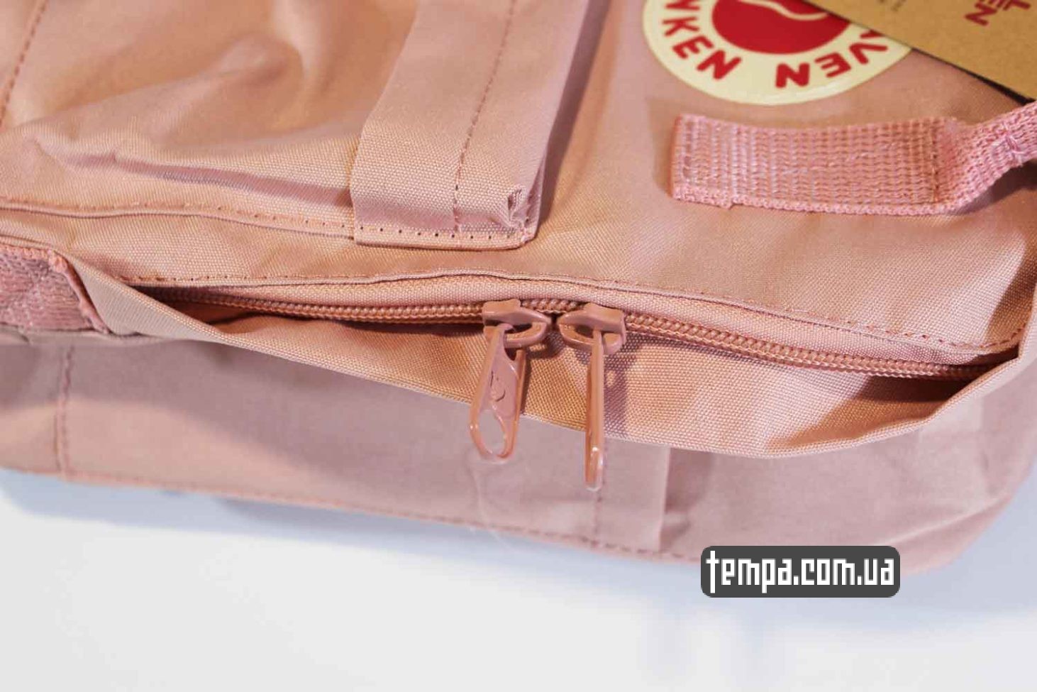 светло-розовый рюкзак kanken mini pale pink Fjällräven розовый