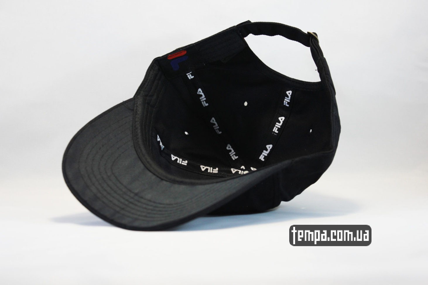 олдскульная кепка бейсболка FILA LOGO OLD SCHOOL черная купить