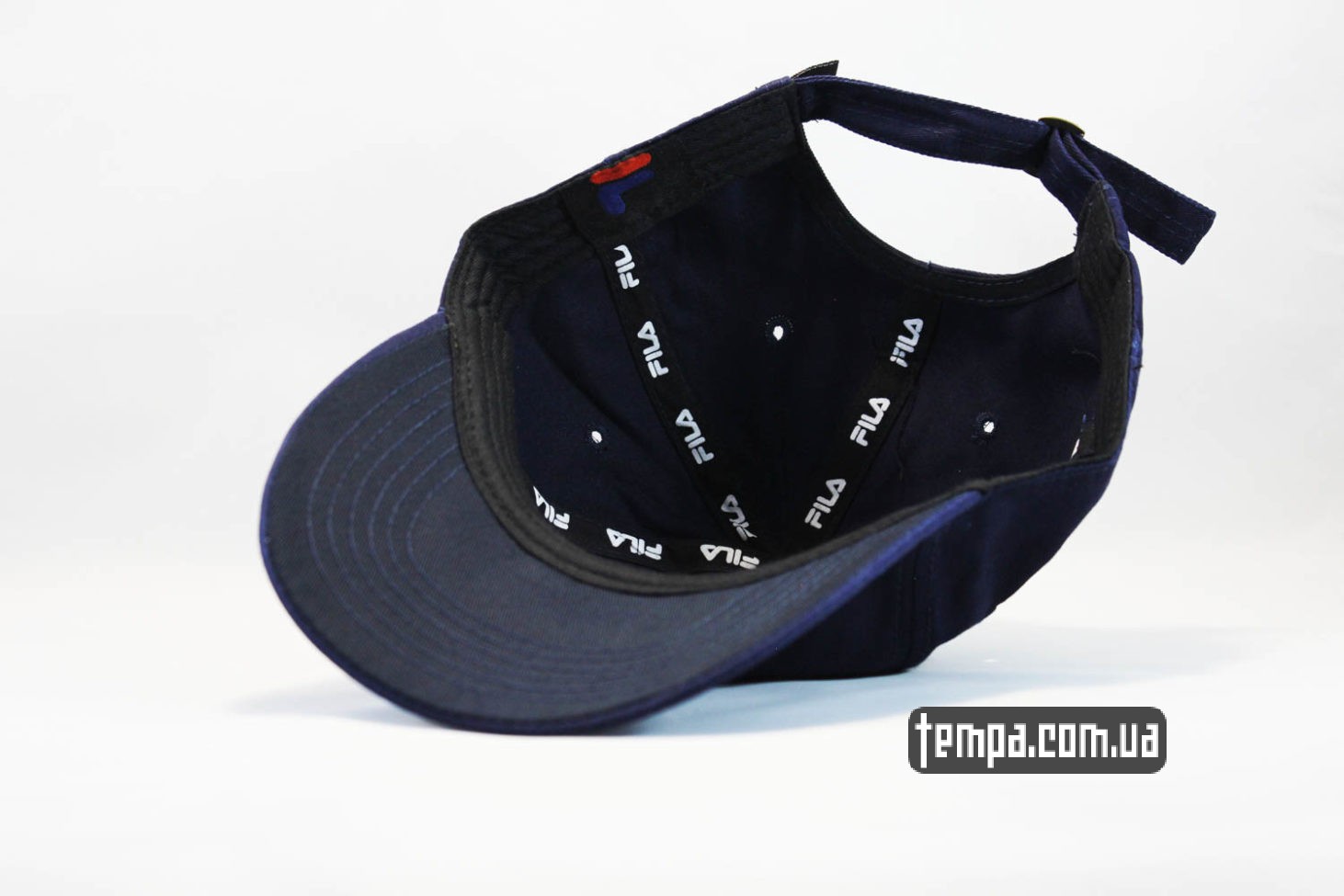 винтажная кепка бейсболка FILA маленький логотип синяя купить