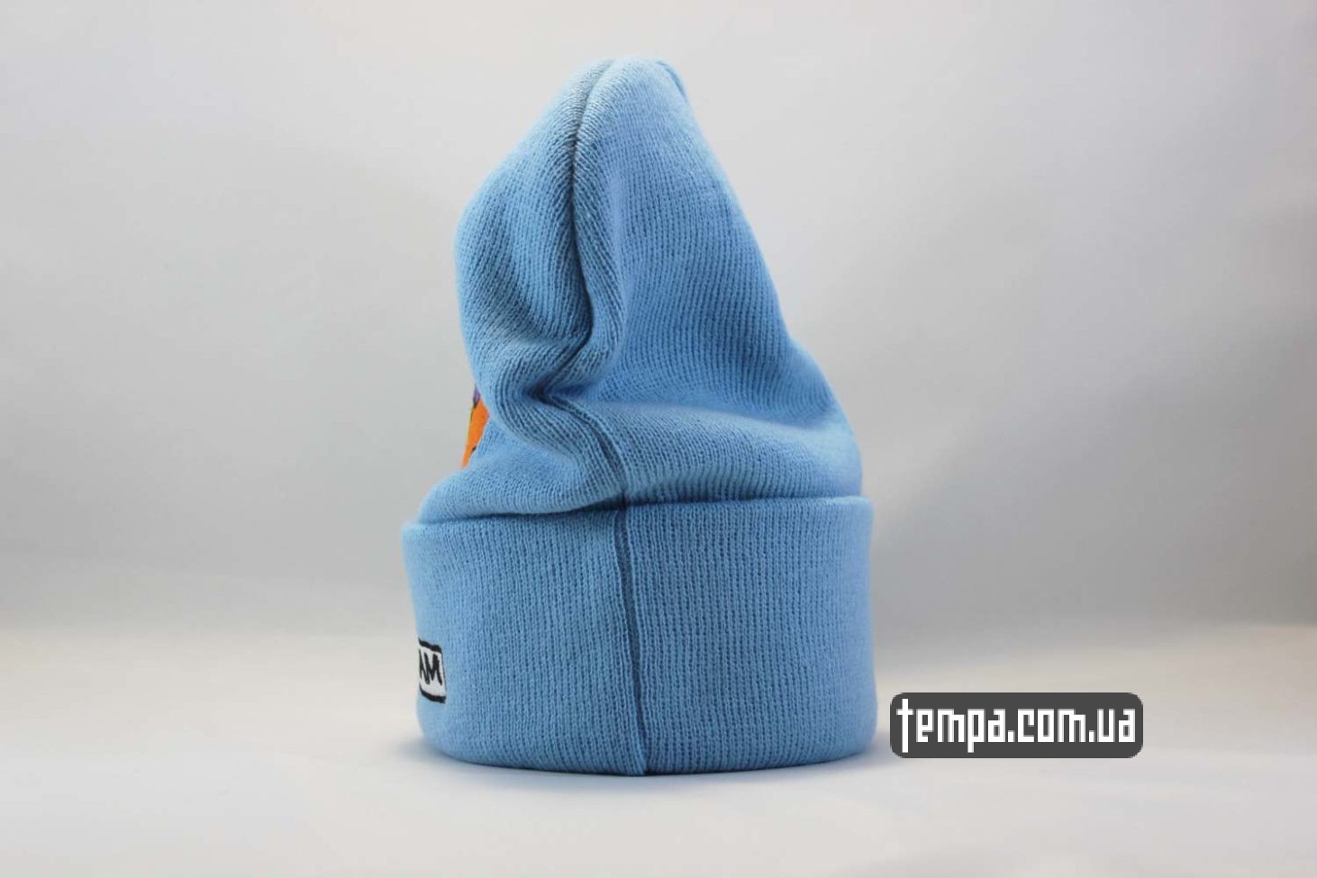 суприм Укарина магазин шапка beanie supreme blue голубая supream магазин