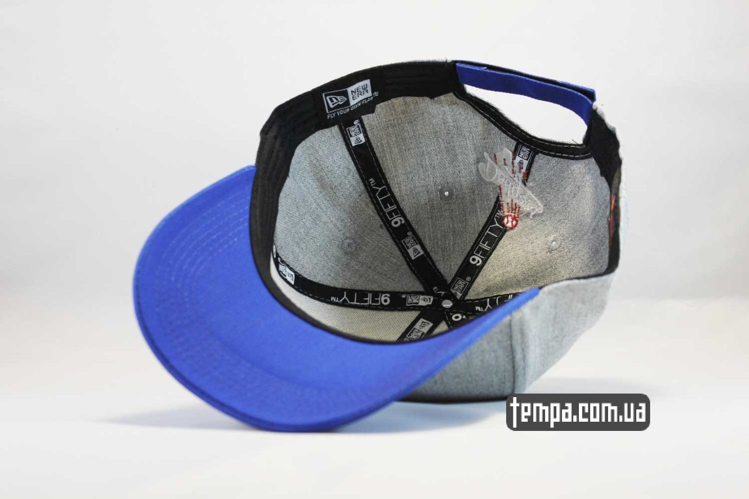 гнущийся козырек кепка snapback LA Los Angeles Dodgers grey купить