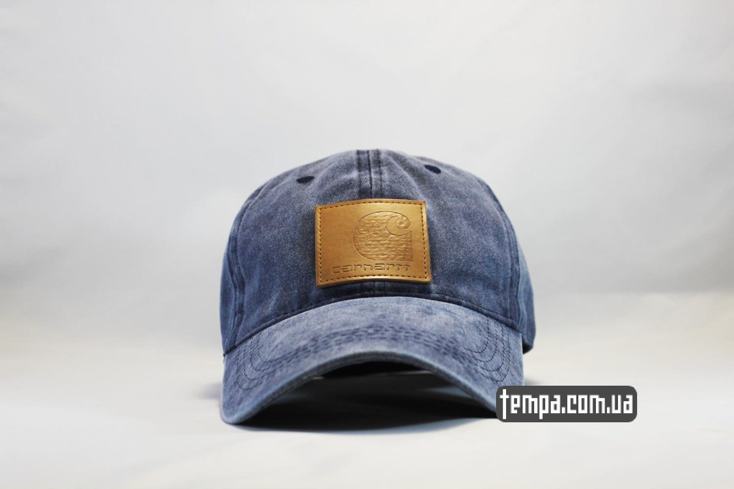 кепка Carhartt бейсболка джинсовая синяя купить кепка Carhartt бейсболка джинсовая синяя купить