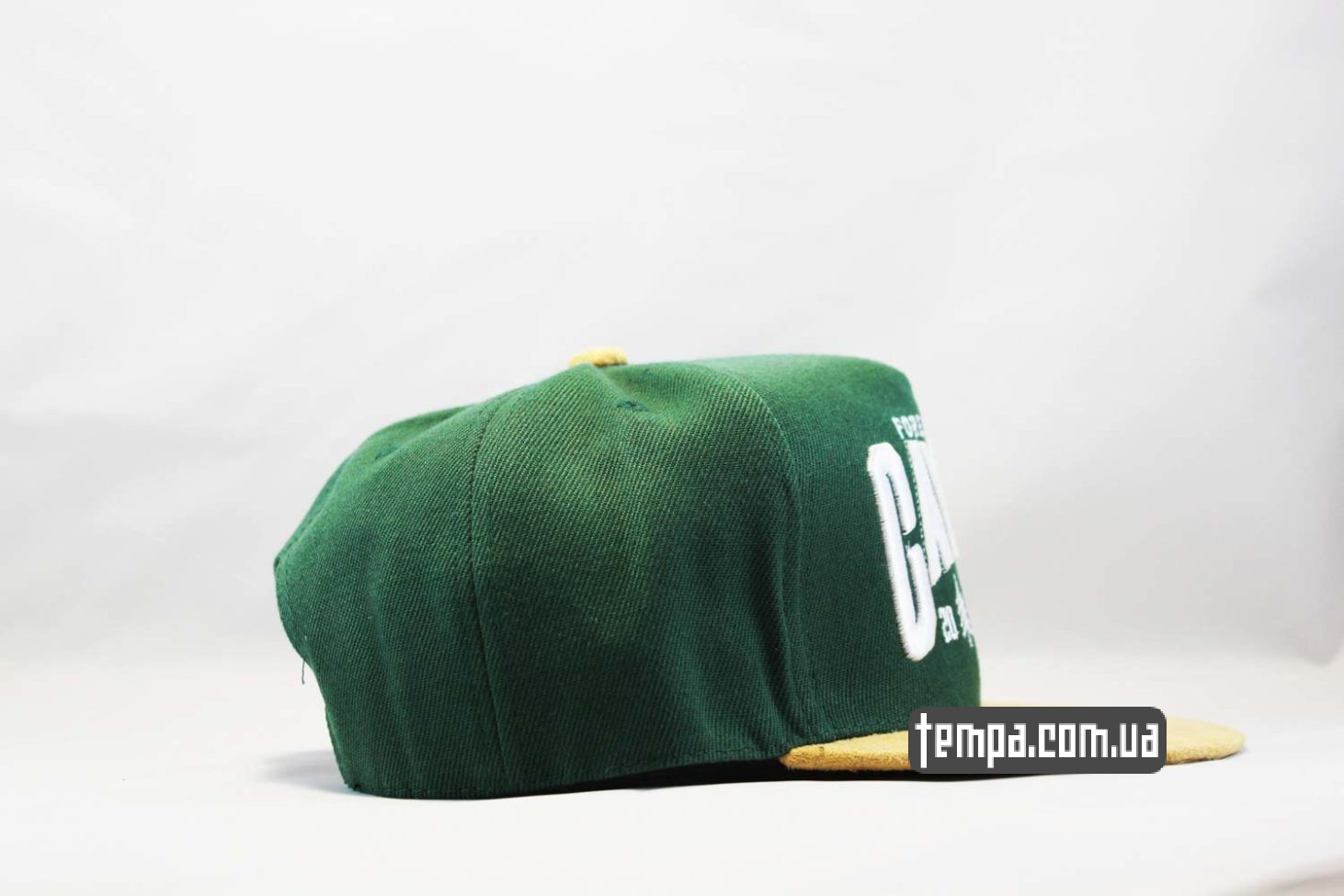 прямой короткий козырек кепка бейсболка snapback cayler and sons forest hill зеленая
