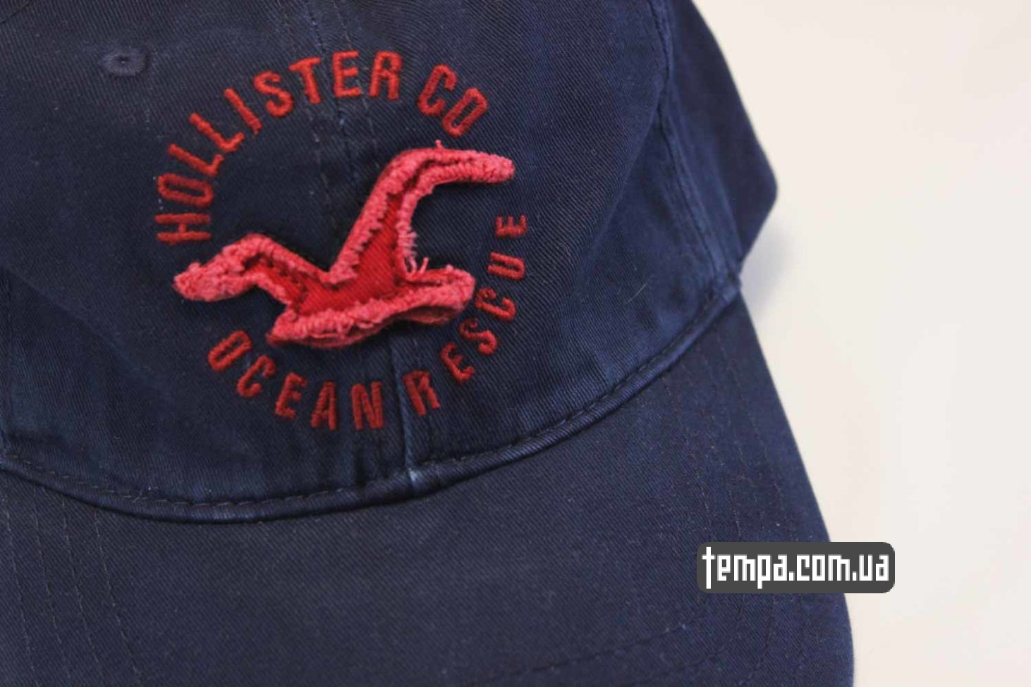 холистер украина кепка бейсболка holliter co ocean rescue синяя с птицей